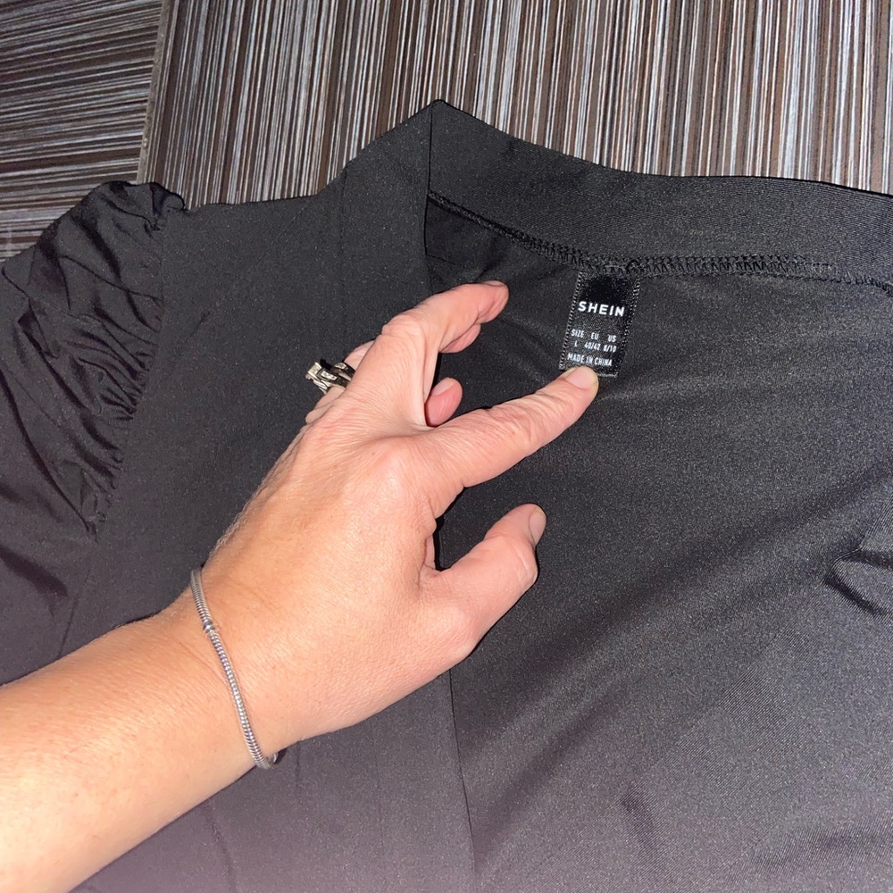 Shein black bodysuit size large l - Picture 2 of 3